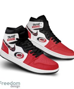 Carolina Hurricanes Air Jordan Hightop Sneakers Shoes For Men And Women AJ1 Sneakers Product Photo 2