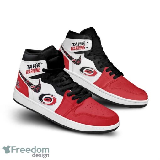 Carolina Hurricanes Air Jordan Hightop Sneakers Shoes For Men And Women AJ1 Sneakers Product Photo 2