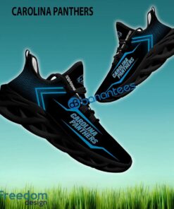 Carolina Panthers Running Sneaker Streetwear Gift Max Soul Shoes New For Fans - NFL Carolina Panthers Max Soul Sneakers Style 2