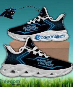 Carolina Panthers Running Sneaker Streetwear Gift Max Soul Shoes New For Fans - NFL Carolina Panthers Max Soul Sneakers Style 1