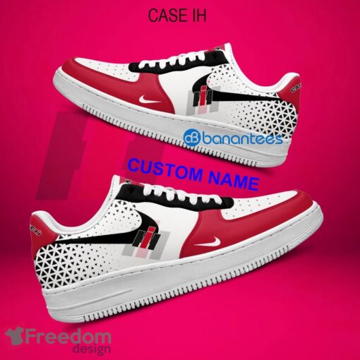 Case IH Tractor Air Force 1 Shoes Brand For Fans Gift AF1 Sneaker Custom Name - Case IH Tractor Air Force 1 Shoes Style 2