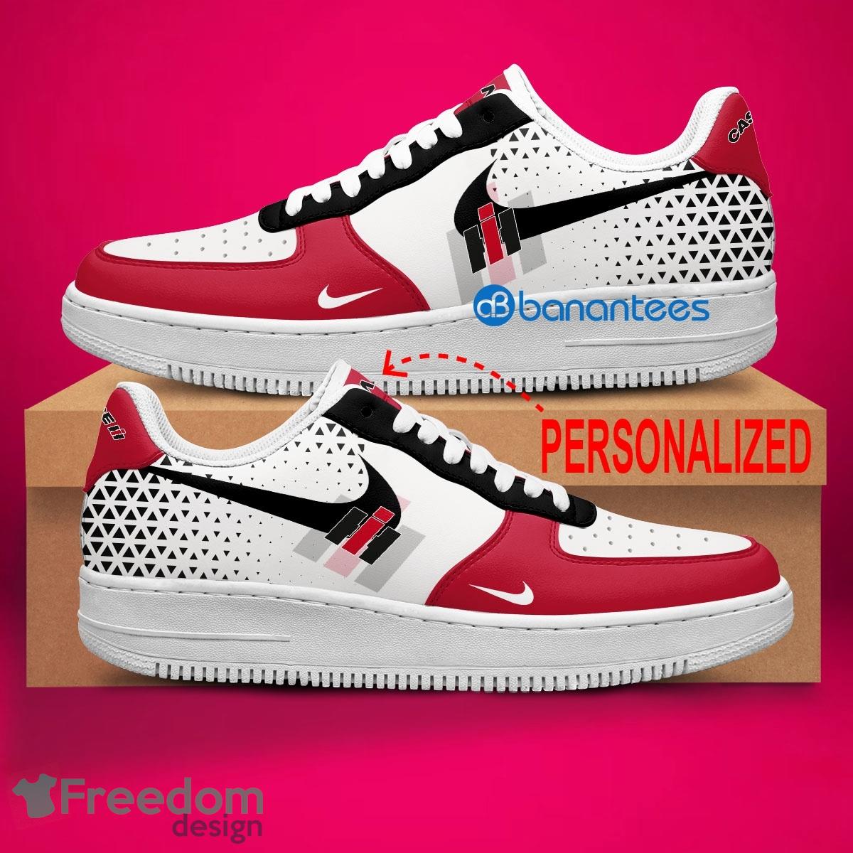 Case IH Tractor Air Force 1 Shoes Brand For Fans Gift AF1 Sneaker Custom Name - Case IH Tractor Air Force 1 Shoes Style 1