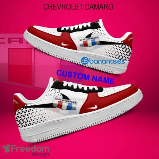 Chevrolet Camaro Car Racing Air Force 1 Shoes Brand AOP For Men Women AF1 Sneaker Custom Name - Chevrolet Camaro Car Racing Air Force 1 Shoes Style 2