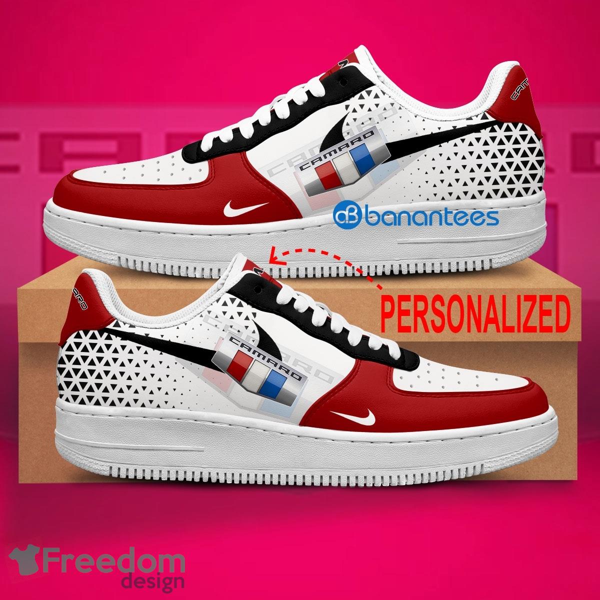 Chevrolet Camaro Car Racing Air Force 1 Shoes Brand AOP For Men Women AF1 Sneaker Custom Name - Chevrolet Camaro Car Racing Air Force 1 Shoes Style 1