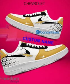 Chevrolet Car Racing Air Force 1 Shoes Brand For Big Fans AF1 Sneaker Custom Name - Chevrolet Car Racing Air Force 1 Shoes Style 2