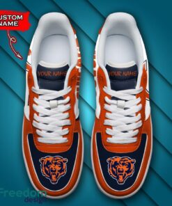 Chicago Bears NFL AF1 Personalized Name Sneakers Air Force Shoes For Fans Product Photo 4