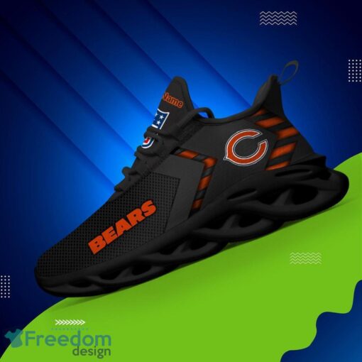 Chicago Bears NFL Max Soul Shoes Sneakers For Men And Women Personalized Name Product Photo 2