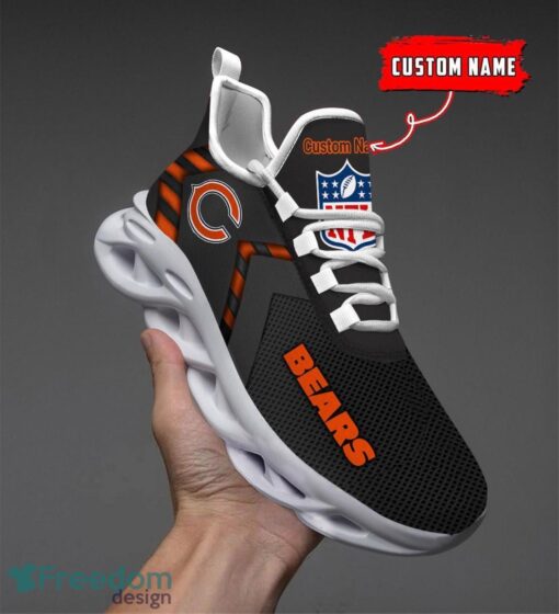 Chicago Bears NFL Max Soul Shoes Sneakers For Men And Women Personalized Name Product Photo 4