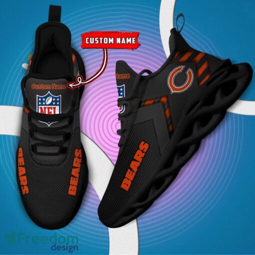 Chicago Bears NFL Max Soul Shoes Sneakers For Men And Women Personalized Name Product Photo 5