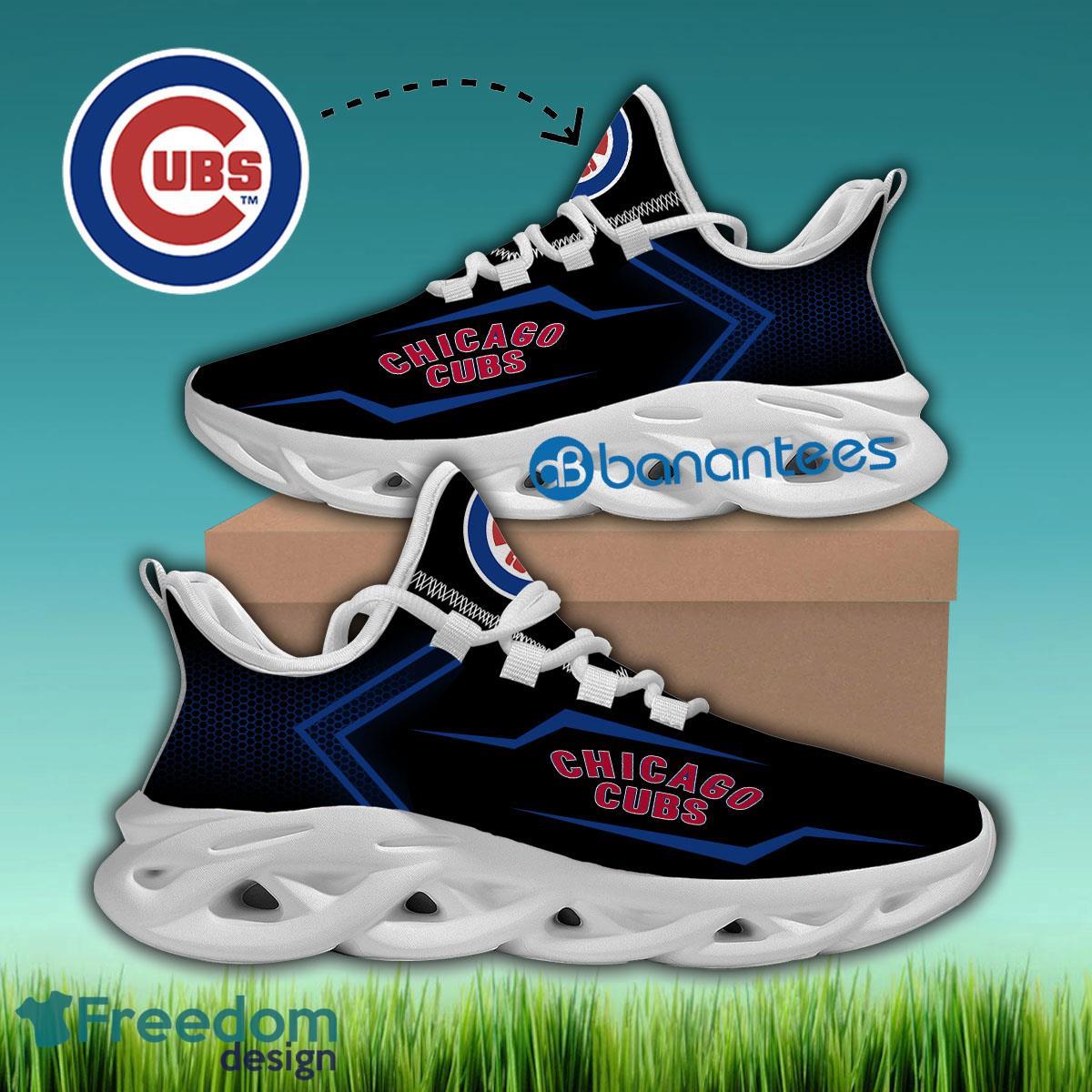 Chicago Cubs Running Sneaker Aesthetic Gift Max Soul Shoes New For Fans - MLB Chicago Cubs Max Soul Sneakers Style 1