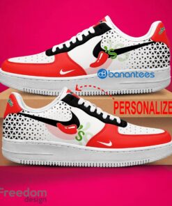 Chili's Air Force 1 Shoes Brand Gift For Men Women Fans AF1 Sneaker Custom Name - Chili's Air Force 1 Shoes Style 1