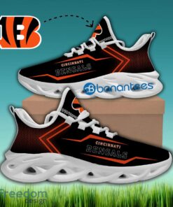 Cincinnati Bengals Chunky Sneaker Comfort Gift Max Soul Shoes New For Fans - NFL Cincinnati Bengals Max Soul Sneakers Style 1