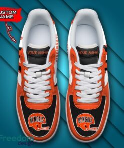 Cincinnati Bengals NFL AF1 Personalized Name Sneakers Air Force Shoes For Fans Product Photo 4