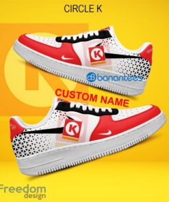 Circle K Air Force 1 Shoes Brand For Fans Gift AF1 Sneaker Custom Name - Circle K Air Force 1 Shoes Style 2