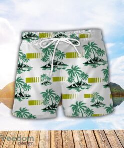 Claas Green Coconut Pattern Combo 3D Hawaiian Shirt And Shorts Product Photo 2