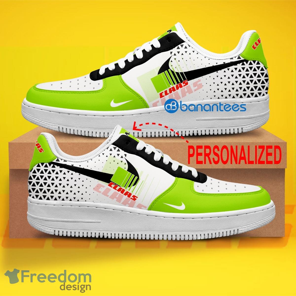 Claas Tractor Air Force 1 Shoes Brand For Men Women AF1 Sneaker Custom Name - Claas Tractor Air Force 1 Shoes Style 1