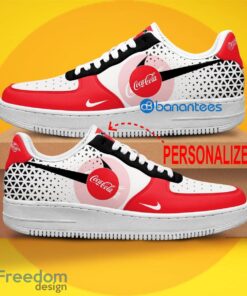 Coca Cola Air Force 1 Shoes Brand For Men Women AF1 Sneaker Custom Name - Coca Cola Air Force 1 Shoes Style 1