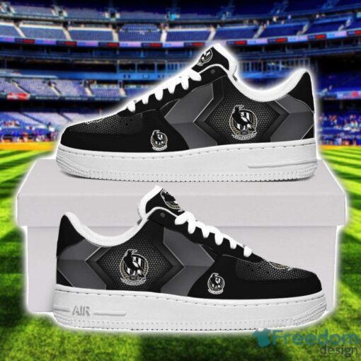 Collingwood Magpies Ultra Air Force Shoes Men And Women AF1 Sneakers Product Photo 1