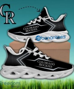 Colorado Rockies Sport Sneaker Performance Gift Max Soul Shoes New For Fans - MLB Colorado Rockies Max Soul Sneakers Style 1