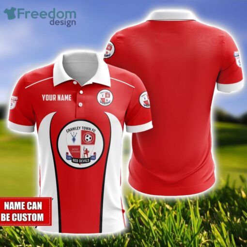 Crawley Town Polo Shirt Golf Lover Gift Ideas Custom Name Gift Product Photo 1