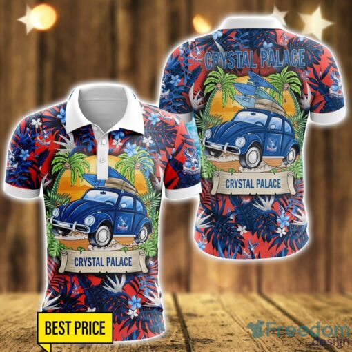 Crystal Palace F.C Car Beach Pattern 3D Polo Shirt Product Photo 1