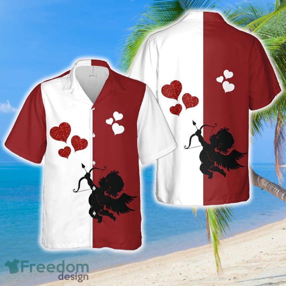 Cupid Love Valentines Day Hawaiian Shirt Gift For Holidays Beach - Cupid Love Valentines Day Hawaiian Shirt Gift For Holidays Beach