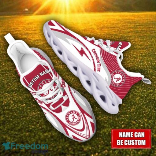 Custom Name Alabama Crimson Tide NCAA Max Soul Shoes Personalized Sneakers For Fans Product Photo 2