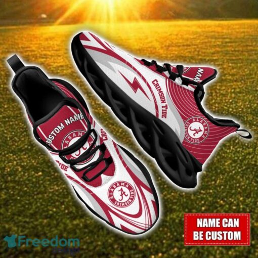 Custom Name Alabama Crimson Tide NCAA Max Soul Shoes Personalized Sneakers For Fans Product Photo 1