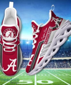 Custom Name Alabama Crimson Tide NCAA Max Soul Shoes Sneakers Personalized Shoes For Fans Product Photo 2