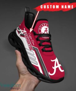 Custom Name Alabama Crimson Tide NCAA Max Soul Shoes Sneakers Personalized Shoes For Fans