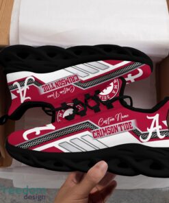 Custom Name Alabama Crimson Tide NCAA Max Soul Shoes Sneakers Personalized Shoes For Fans Product Photo 4