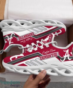 Custom Name Alabama Crimson Tide NCAA Max Soul Shoes Sneakers Personalized Shoes For Fans Product Photo 5