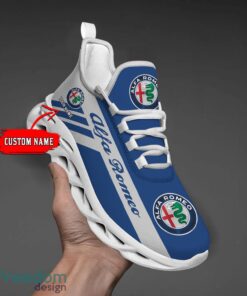 Custom Name Alfa Romeo Personalize Max Soul Shoes Sport Sneakers Sport Gift Ideas