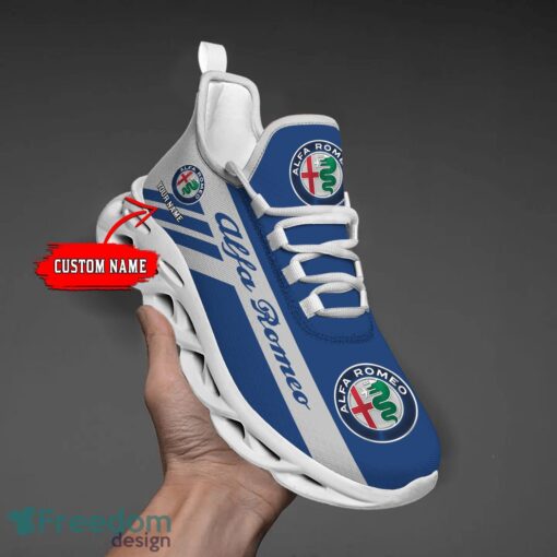 Custom Name Alfa Romeo Personalize Max Soul Shoes Sport Sneakers Sport Gift Ideas Product Photo 1