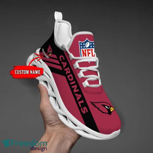 Custom Name Arizona Cardinals Personalize Max Soul Shoes Sport Sneakers DS Sport Gift Ideas Product Photo 1