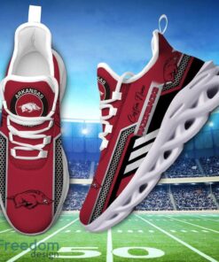 Custom Name Arkansas Razorbacks NCAA Max Soul Shoes Sneakers Personalized Shoes For Fans Product Photo 2