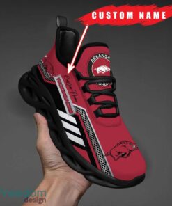 Custom Name Arkansas Razorbacks NCAA Max Soul Shoes Sneakers Personalized Shoes For Fans