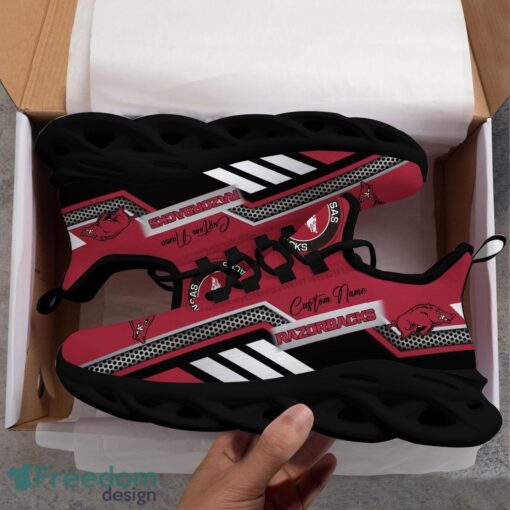 Custom Name Arkansas Razorbacks NCAA Max Soul Shoes Sneakers Personalized Shoes For Fans Product Photo 4