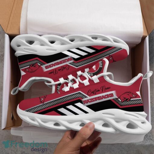 Custom Name Arkansas Razorbacks NCAA Max Soul Shoes Sneakers Personalized Shoes For Fans Product Photo 5