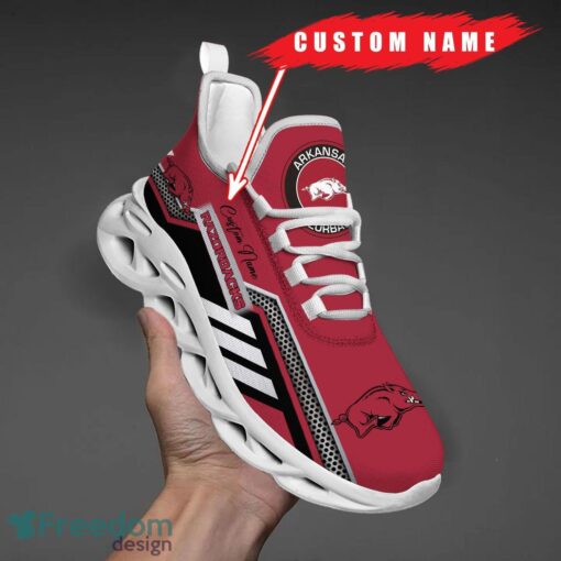 Custom Name Arkansas Razorbacks NCAA Max Soul Shoes Sneakers Personalized Shoes For Fans Product Photo 6