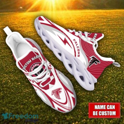 Custom Name Atlanta Falcons NFL Max Soul Shoes Personalized Sneakers For Fans Product Photo 2