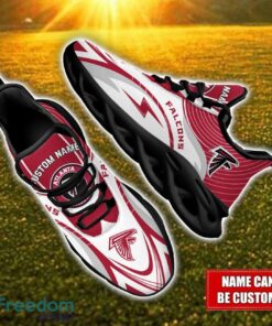 Custom Name Atlanta Falcons NFL Max Soul Shoes Personalized Sneakers For Fans