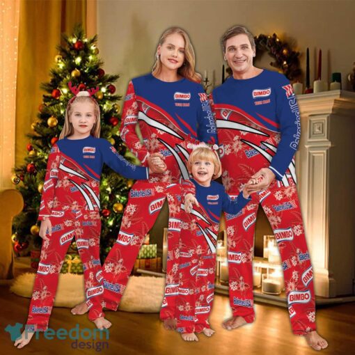 Custom Name Bimbo Bakeries Usa Logo Team Pajamas Set Flower Men Women Children - Custom Name Bimbo Bakeries Usa Logo Team Pajamas Set Flower Men Women Children