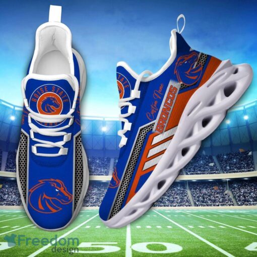 Custom Name Boise State Broncos NCAA Max Soul Shoes Sneakers Personalized Shoes For Fans Product Photo 2