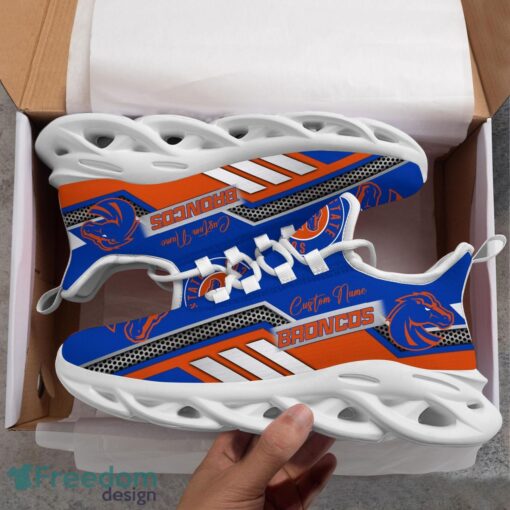 Custom Name Boise State Broncos NCAA Max Soul Shoes Sneakers Personalized Shoes For Fans Product Photo 5