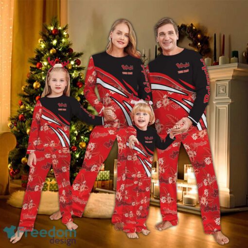 Custom Name Bojangles Flower Pattern Family Pajamas Set Flower - Custom Name Bojangles Flower Pattern Family Pajamas Set Flower