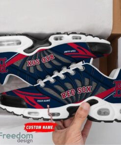 Custom Name Boston Red Sox Personalized Name Gift Air Cushion Sports Shoes TN Shoes Custom For Fans Product Photo 3