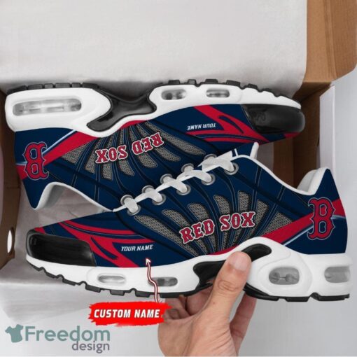 Custom Name Boston Red Sox Personalized Name Gift Air Cushion Sports Shoes TN Shoes Custom For Fans Product Photo 3