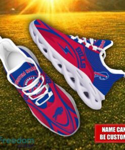 Custom Name Buffalo Bills NFL Max Soul Shoes Personalized Sneakers For Fans Product Photo 2