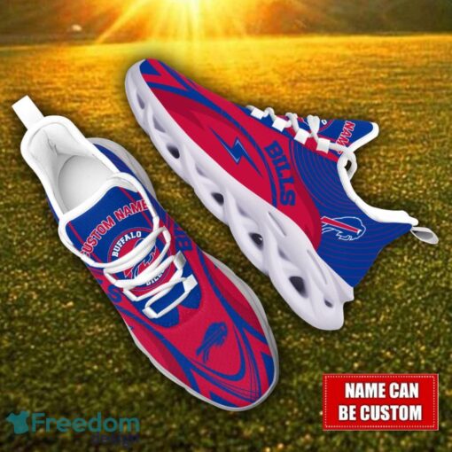 Custom Name Buffalo Bills NFL Max Soul Shoes Personalized Sneakers For Fans Product Photo 2